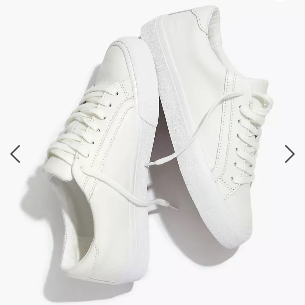 White Leather Sneakers